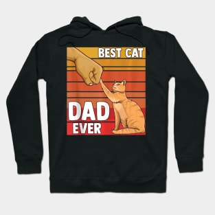 Best Cat Dad Ever Cat Lovers Hoodie